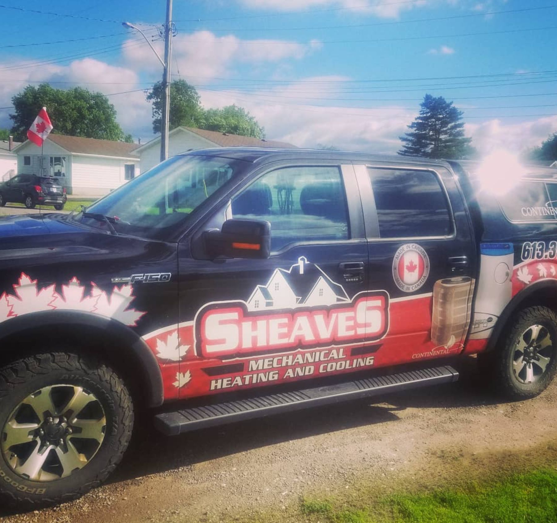 The Sheaves truck